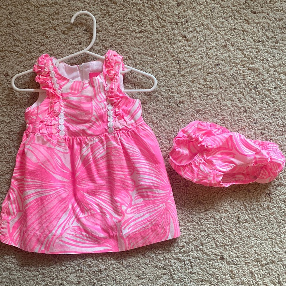 Lilly Pulitzer dress. Size 6-12 month.